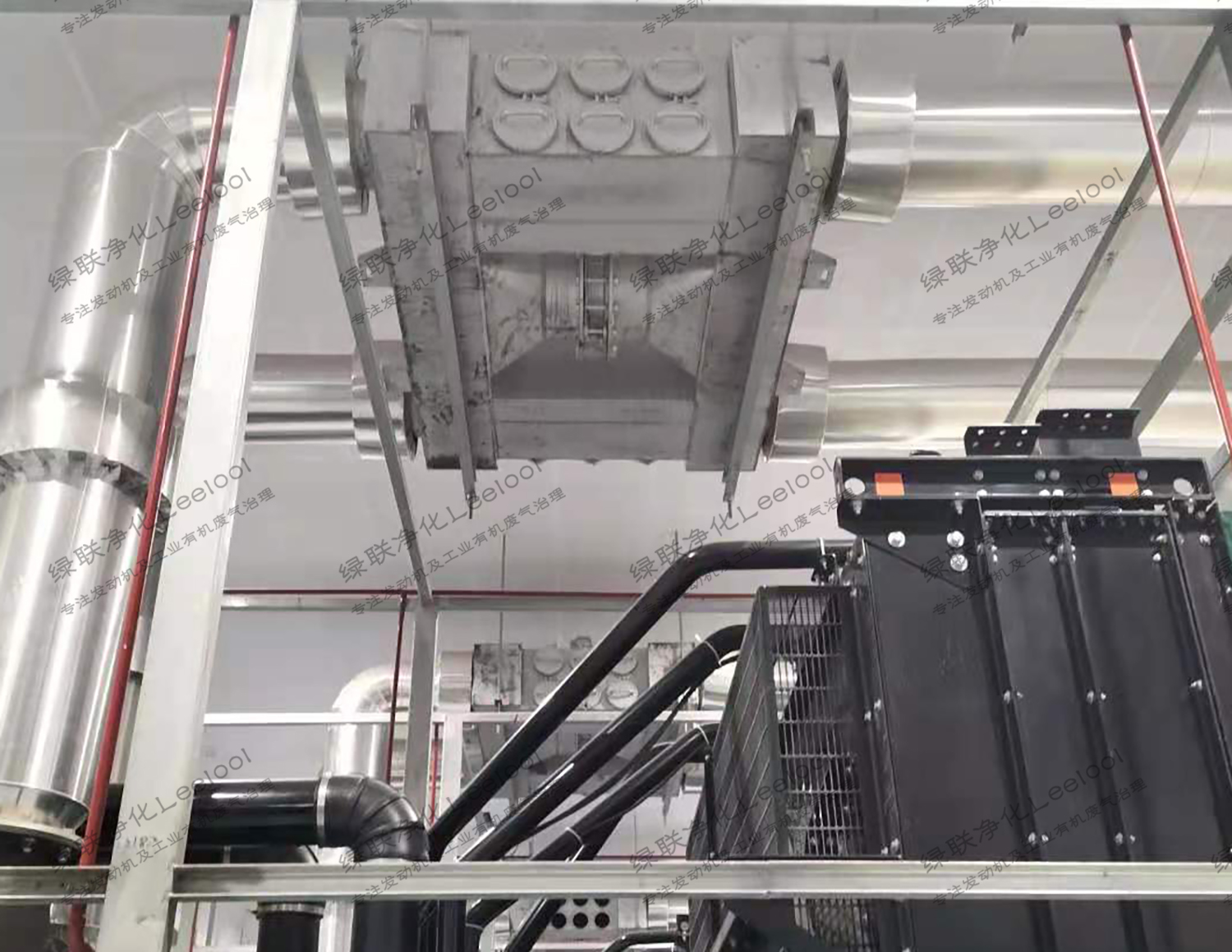 大排量發(fā)動(dòng)機(jī)尾氣治理黑煙凈化器