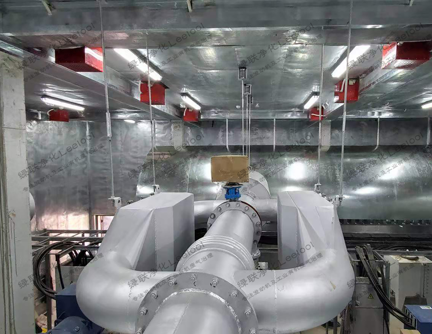 全功率發電機組尾氣黑煙凈化器