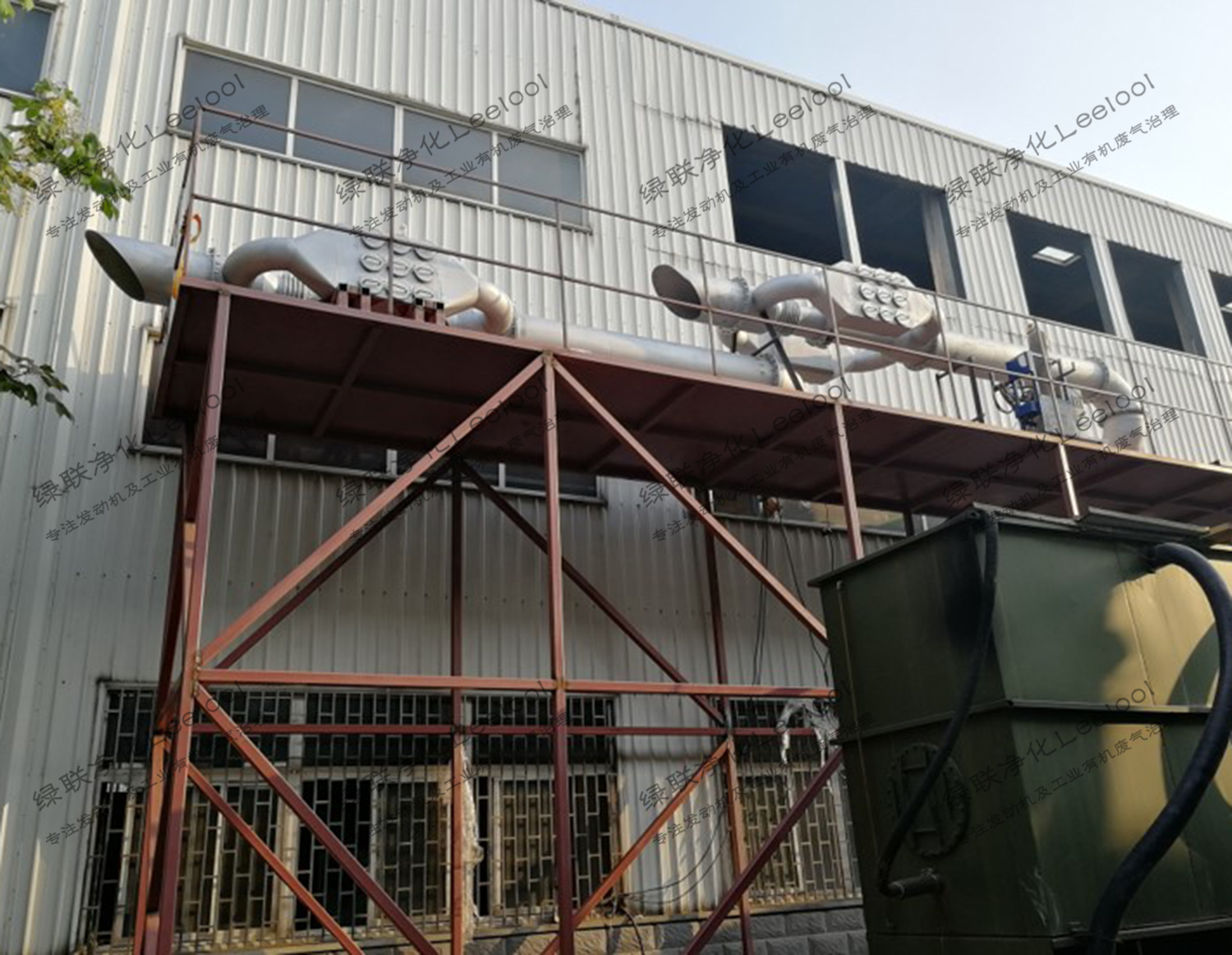 柴油發電機組尾氣黑煙凈化器 柴油發電機組尾氣黑煙凈化器