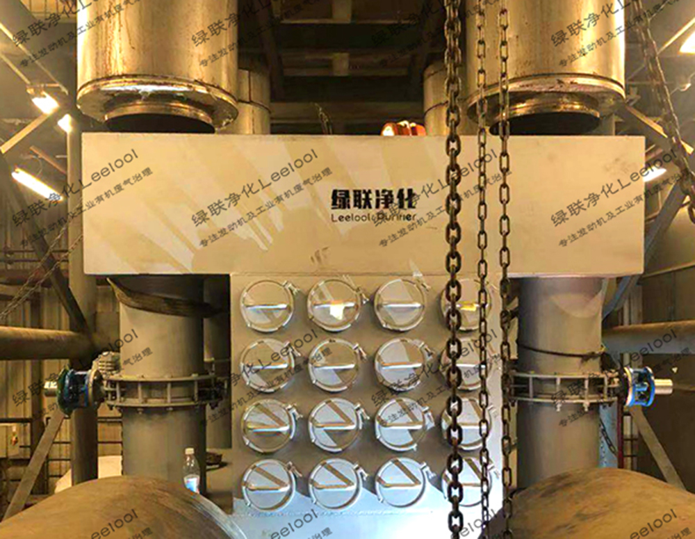 4MW柴油發電機組黑煙凈化器  測試臺架用 160L非標定制