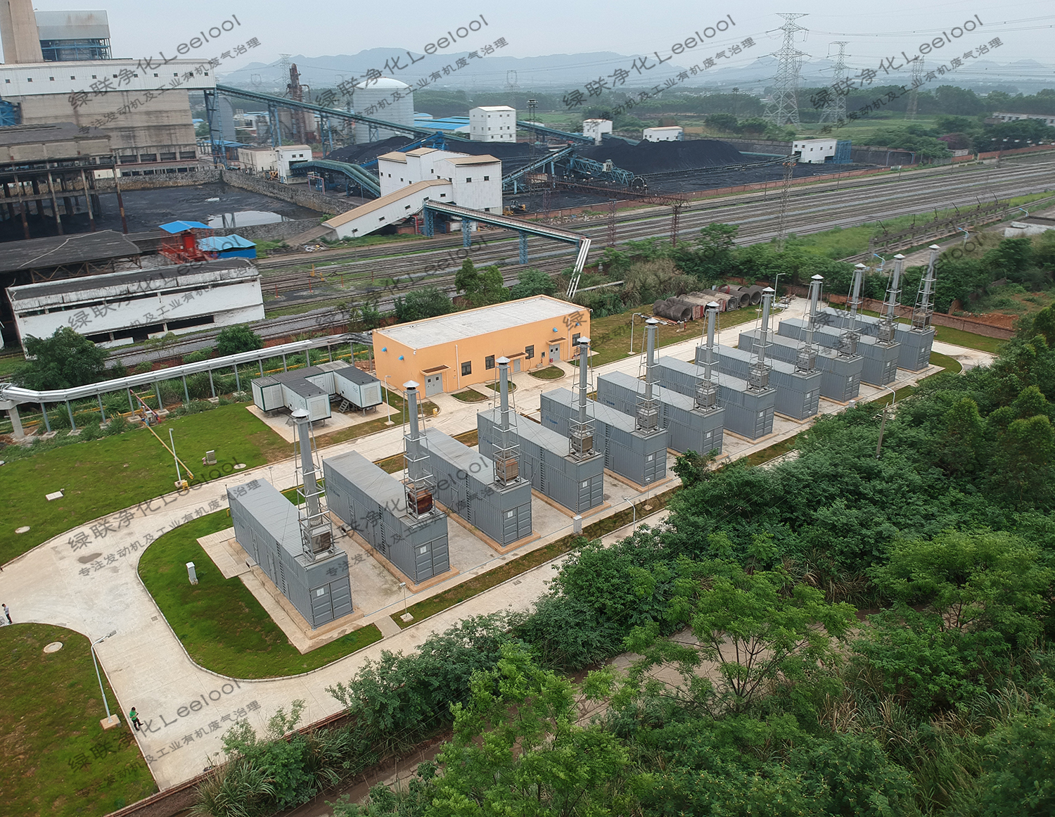 一種柴油/燃氣發電機組用尾氣SCR脫硝裝置