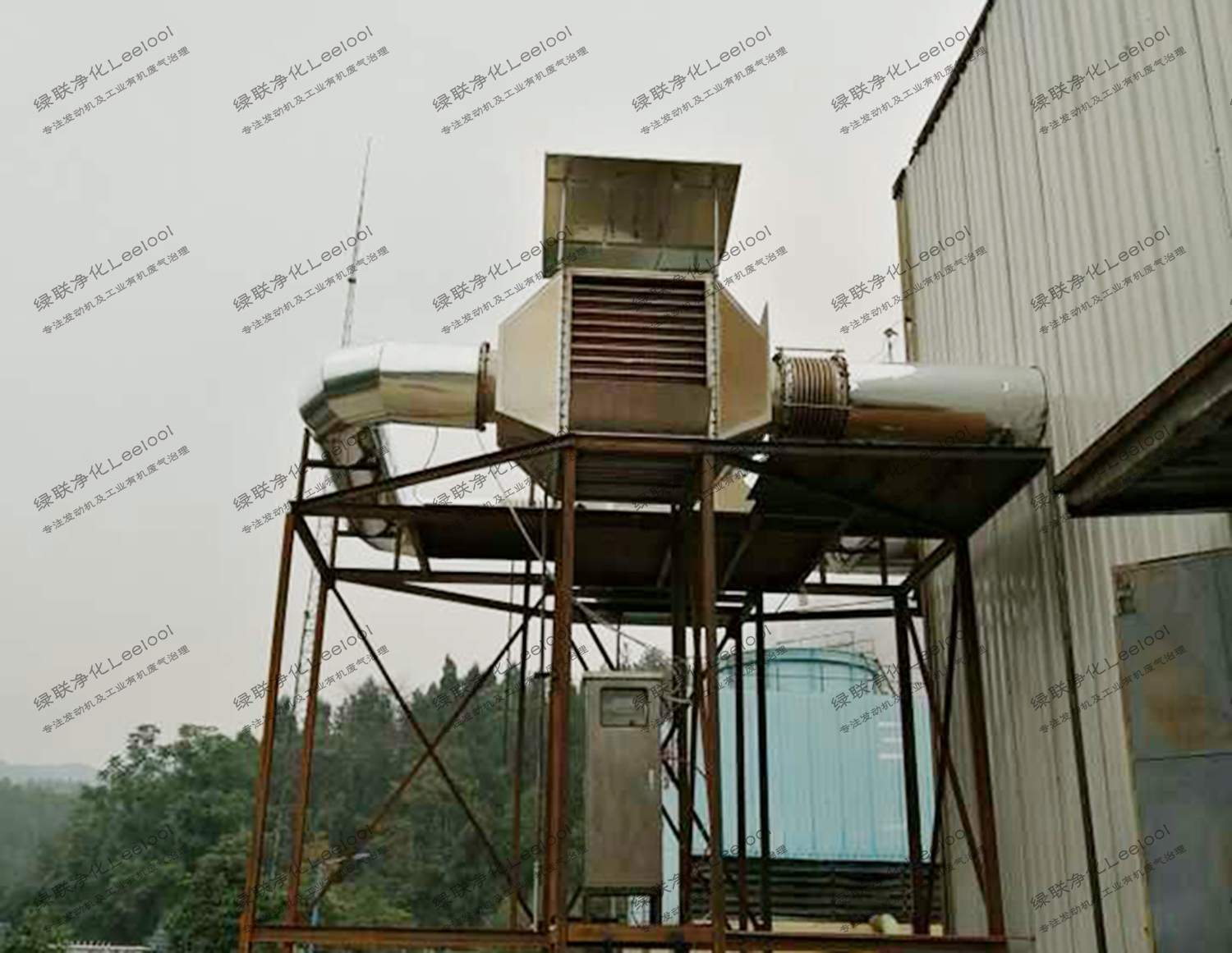 瓦斯氣發電機組尾氣SCR脫硝