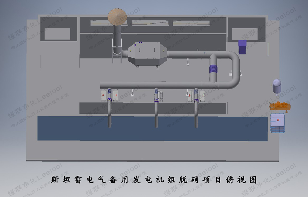 備用柴油發(fā)電機(jī)組黑煙及氮氧化物綜合治理設(shè)計(jì)圖2 備用柴油發(fā)電機(jī)組黑煙及氮氧化物綜合治理設(shè)計(jì)圖2