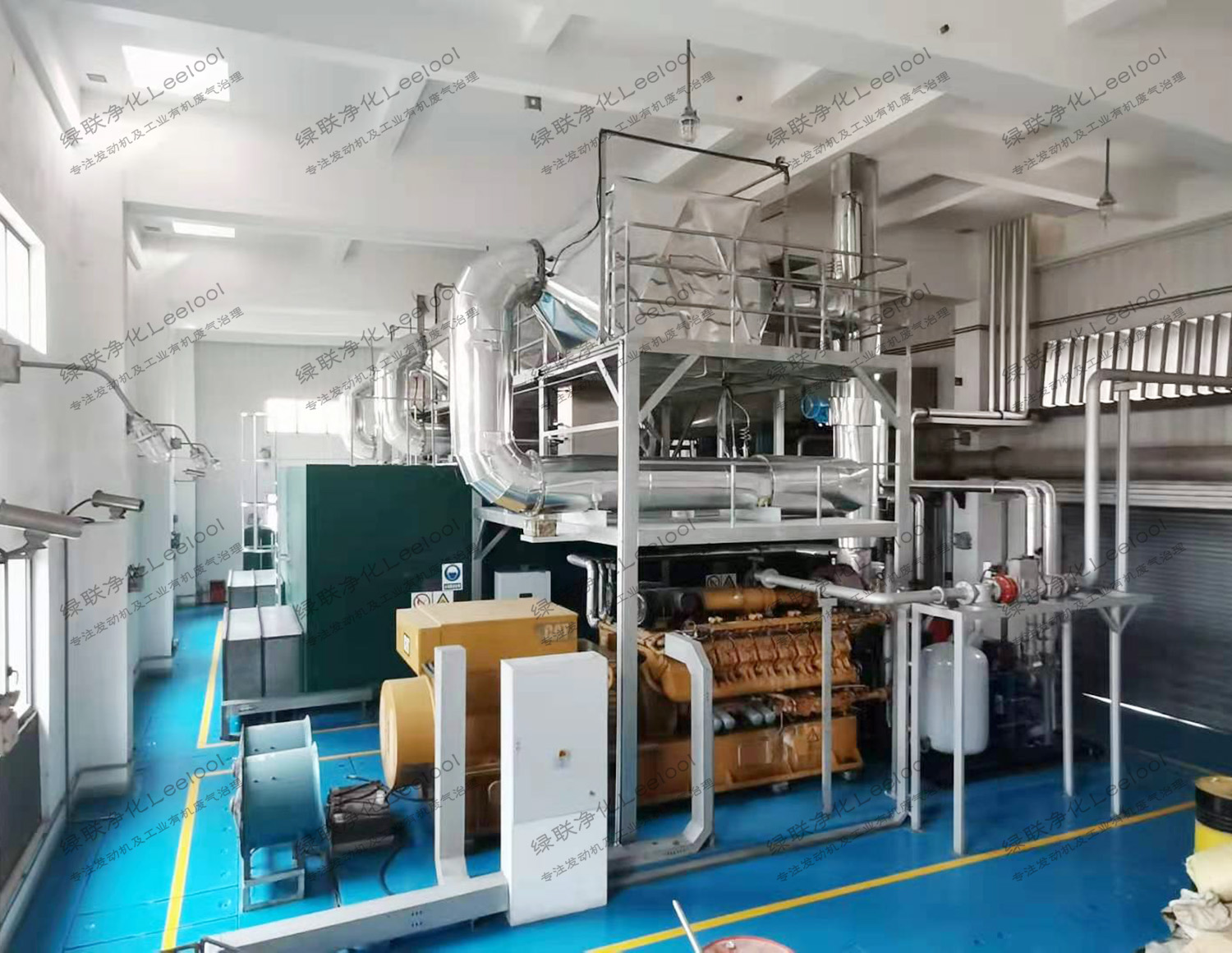 SCR脫硝技術｜廚余垃圾填埋發電廠沼氣發電機組尾氣氮氧化物治理