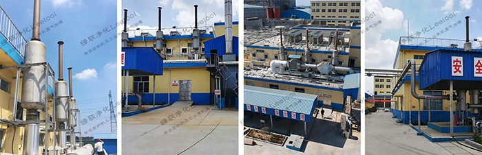 淀粉廠沼氣發電機組氮氧化物治理項目【綠聯凈化】 淀粉廠沼氣發電機組氮氧化物治理項目【綠聯凈化】